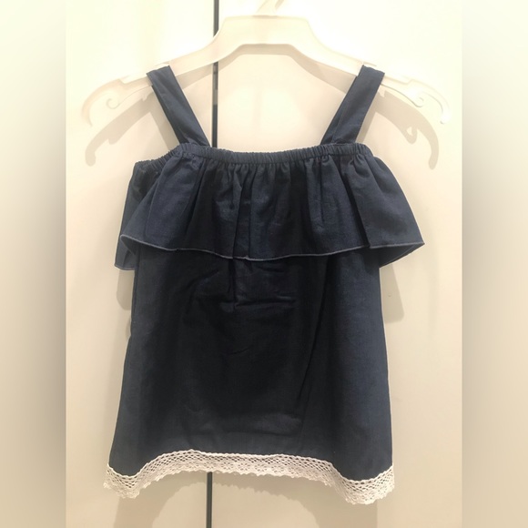 Little Girls Off Shoulder Tops Short 2 Pieces Party Summer Clothing Short Set - Picture 2 of 7